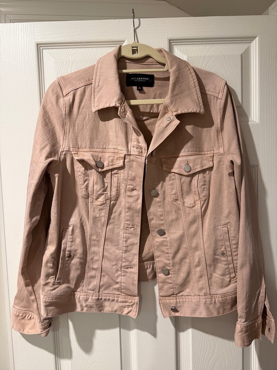 Liverpool Jackets & Blazers - Liverpool Blush Pink Jean Jacket